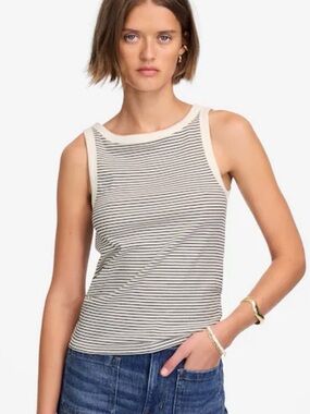 (Re)generative Cotton Essential High-Neck Tank